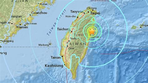 taiwan earthquake 2024 usgs